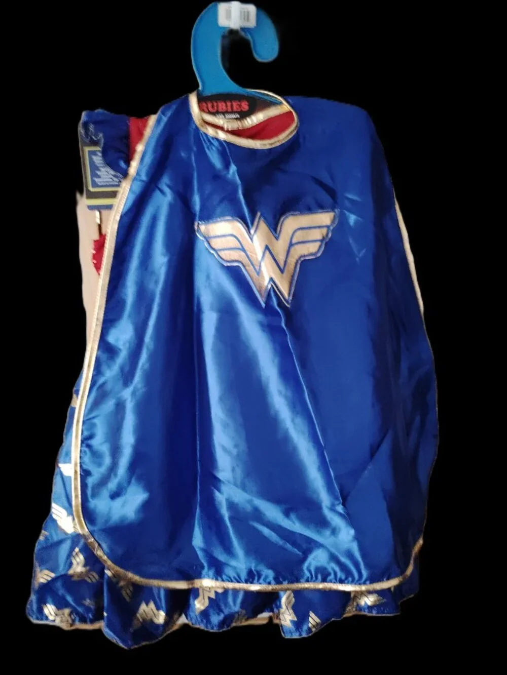NEW! RUBIES WONDER WOMAN CHILD COSTUME DC COMICS 6 PC DRESS SET~GIRLS SIZE 7-8
